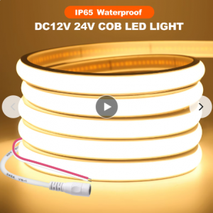 Tira LED COB de Alta Densidad: Iluminación Continua y Flexible para Decoración y Proyectos